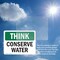 Signmission Conserve Water, 5 in W x Rectangle, Vinyl Decal OS-2PACK-TS-D-35-L-11821 - alternate 6